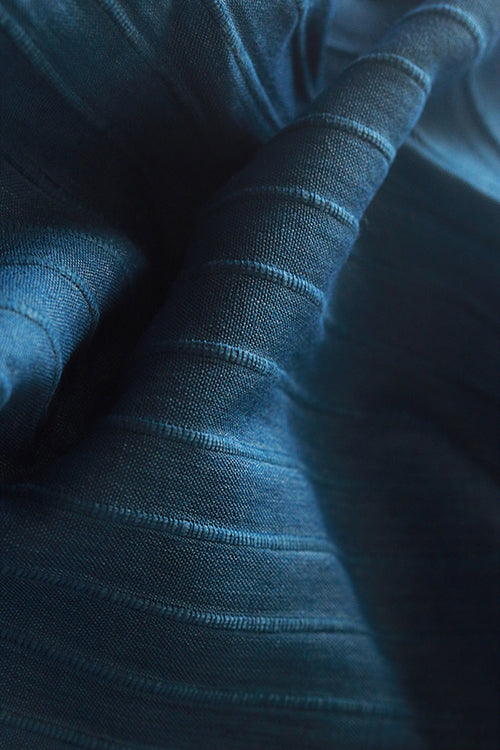 Creative Bee Cotton x Silk Doria Stripe Fabric (0.5 Meter)