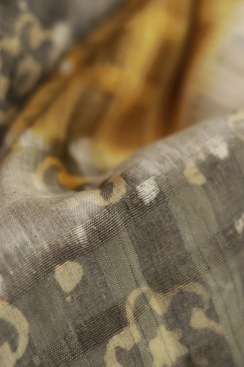 Creative Bee 'Vibhori' Natural Dye Shibori Silk Dupatta