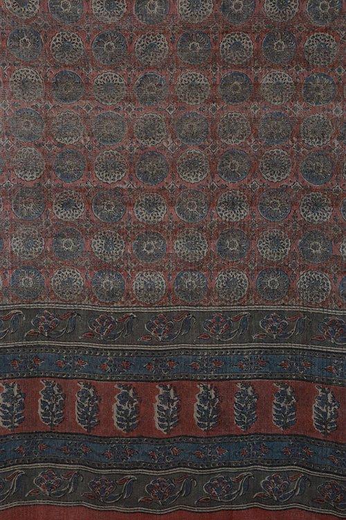 Creative Bee 'Malay' Signature Weave Natural Dye Silk Dupatta