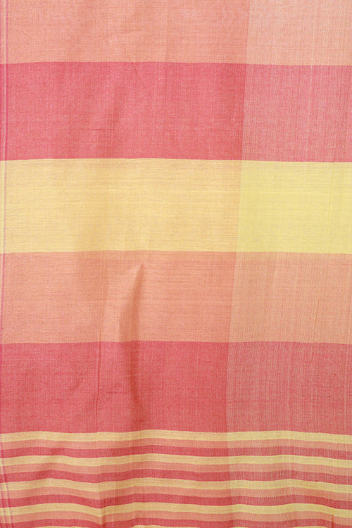 Creative Bee 'Checks' Signature Weave Silk Dupatta
