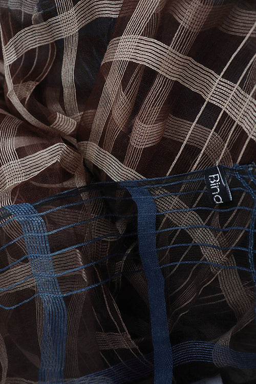 Creative Bee 'sal' Natural Dye Signature Weave Silk Stole