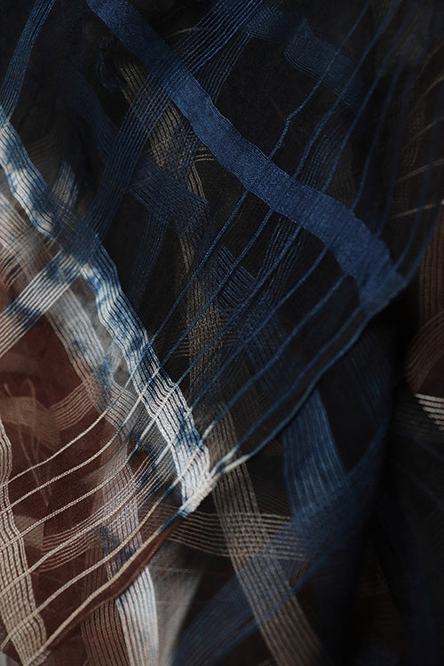 Creative Bee 'sal' Natural Dye Signature Weave Silk Stole