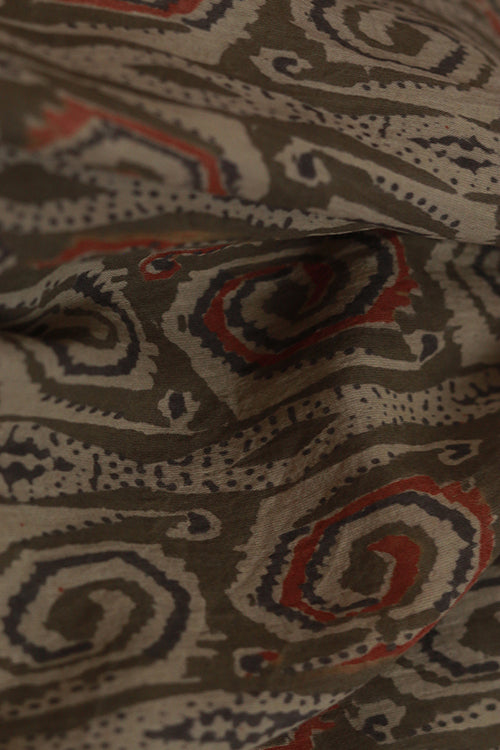 Creative Bee 'saleri' Natural Dye Block Print Cotton Stole