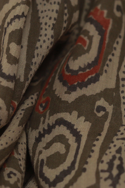 Creative Bee 'saleri' Natural Dye Block Print Cotton Stole