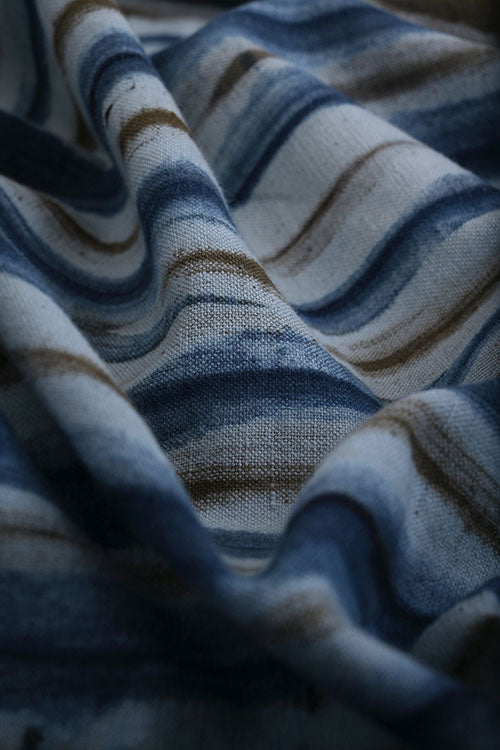 Creative Bee 'betina' Natural Dye Shibori Cotton Fabric (0.50 meter)