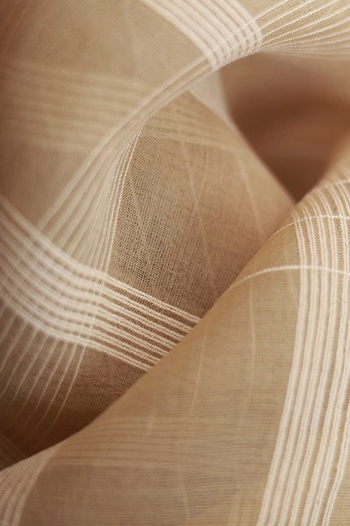 Creative Bee 'limon' Natural Dye Filature Silk Dupatta