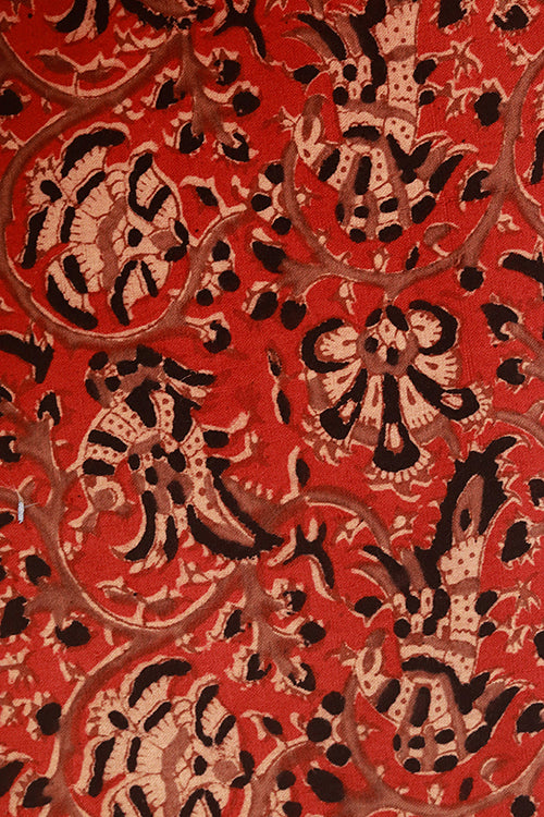 Creative Bee 'kapu' Natural Dye Block Print Cotton Fabric (0.50 meter)