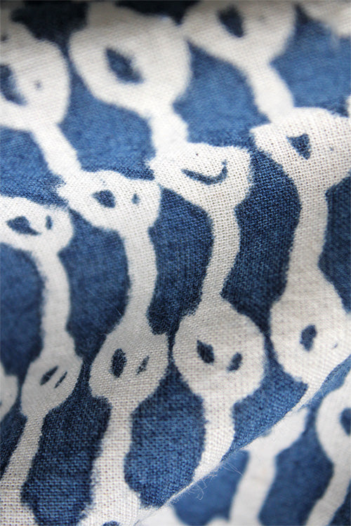 Creative Bee 'vandoor' Natural Dye Block Print Cotton Fabric (0.50 meter)