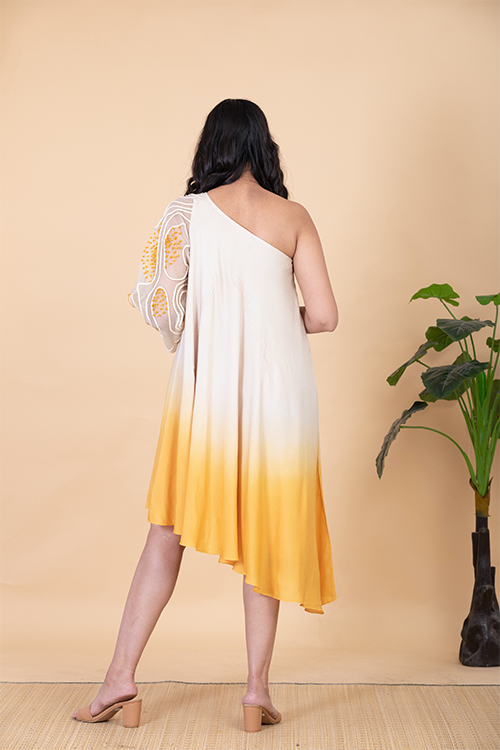 Chambray & Co.'S Ayna Vegan Silk Dress