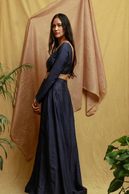 Chambray & Co.s Viyan Blouse and Skirt Set