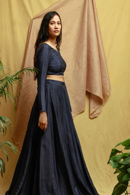 Chambray & Co.s Viyan Blouse and Skirt Set