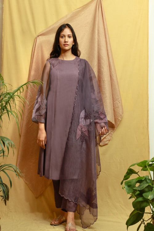 Chambray & Co. Roohi 3 piece Coord Set