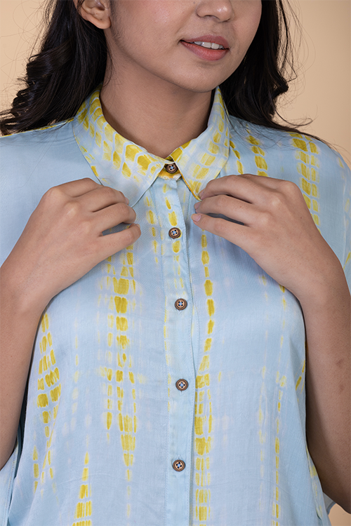 Chambray & Co.'S Kiki Vegan Silk Coord Set