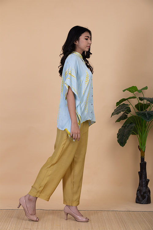 Chambray & Co.'S Kiki Vegan Silk Coord Set