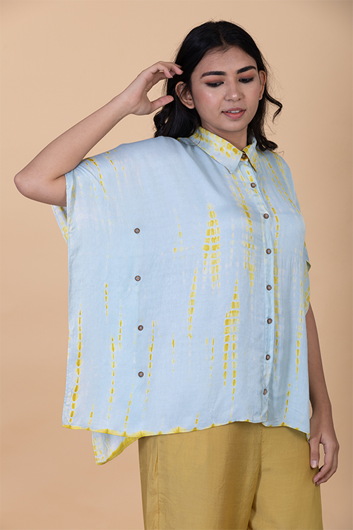 Chambray & Co.'S Kiki Vegan Silk Coord Set