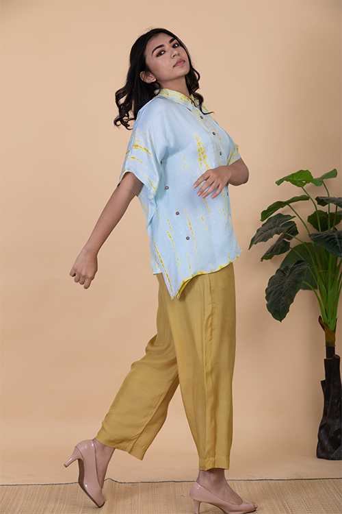 Chambray & Co.'S Kiki Vegan Silk Coord Set