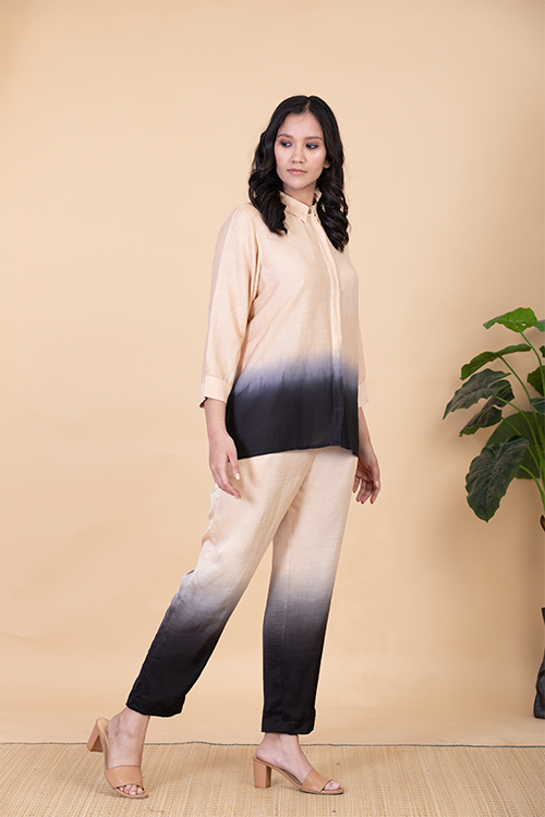 Chambray & Co.'S Lydia Vegan Silk Coord Set