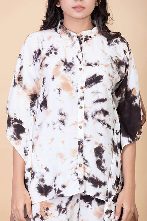 Chambray & Co.'S Kai Vegan Silk Coord Set