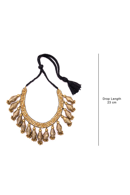 Miharu Dhokra Ethnic Princess Choker CD1952a