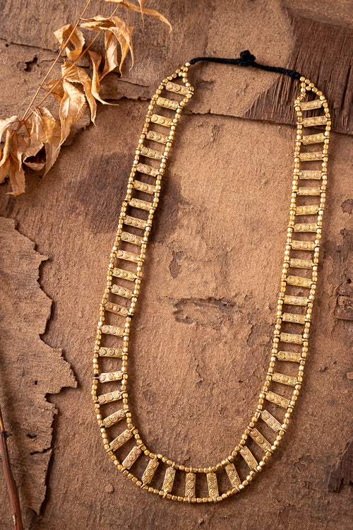 Miharu Dhokra Rani Necklace CD1953