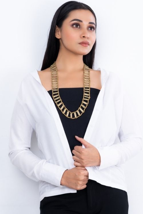 Miharu Dhokra Rani Necklace CD1953