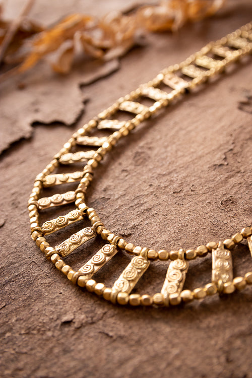 Miharu Dhokra Rani Necklace CD1953