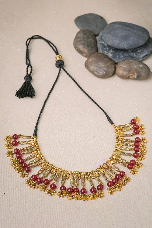 Miharu Charu Quartz Dokar Choker