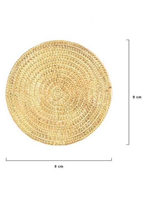 Miharu Braids geometric coasters