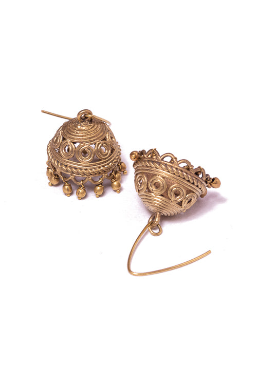 Miharu Dokra Dangler Jhumka