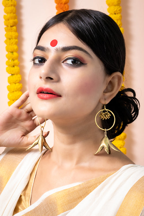 Miharu Statement Dangler Earring