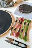 Okhai Write Your Own DIY Hoop Embroidery Kit Online