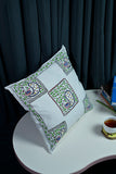 Diorama Designs "Nature" Handpainted Cotton Cushion Cover