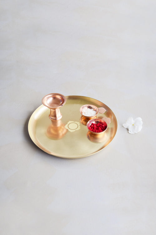 Studio Coppre Divinity Platter(Brass)
