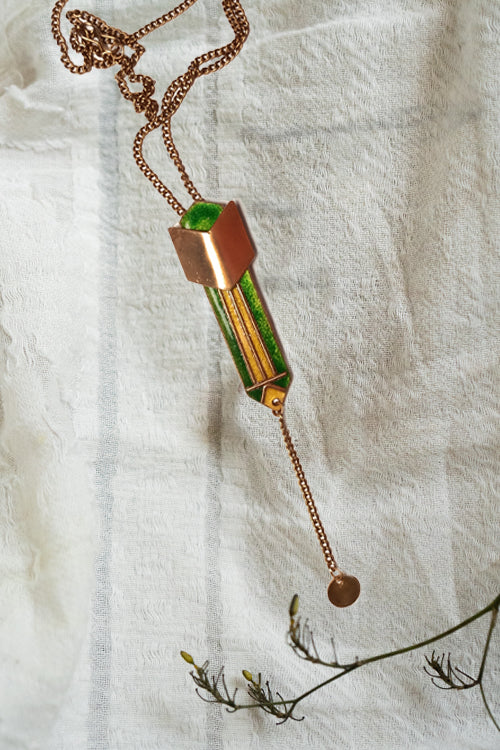Naked Quartz Necklace by Ekibeki