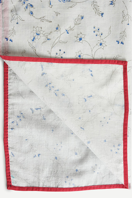 Ikai Asai Block Printed Table Napkin Single Pc