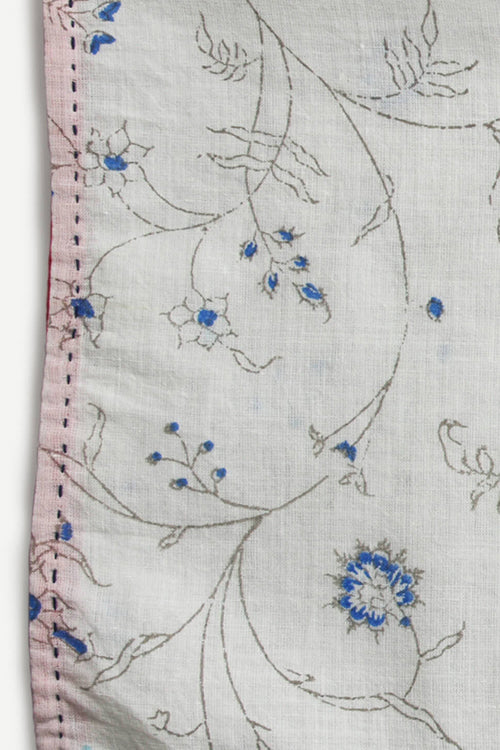 Ikai Asai Block Printed Table Napkin Single Pc