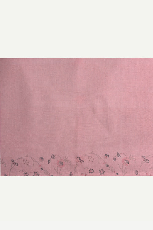 Ikai Asai block printed Table Mat single pc Pink and blue
