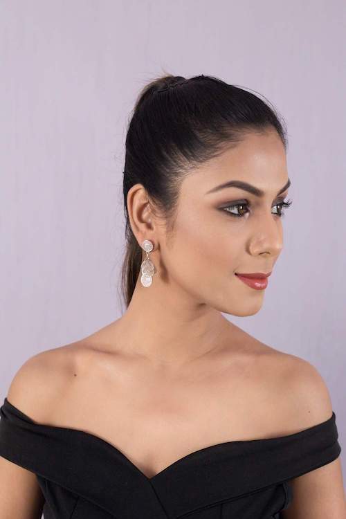 Silver Linings "Mesmerizing Tarakasi" Silver Filigree Earrings