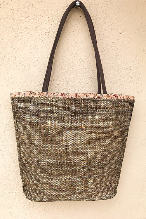 Gramya Handcrafted Banana Fibre V New Bag