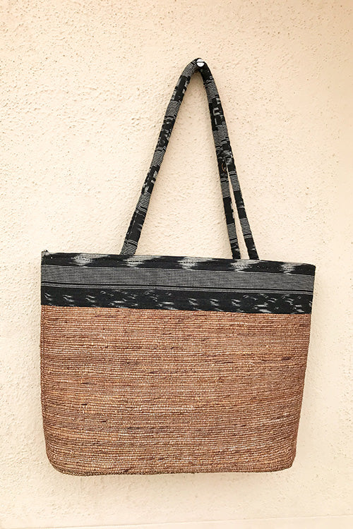 Gramya Handcrafted Banana Fibre U Tote Bag