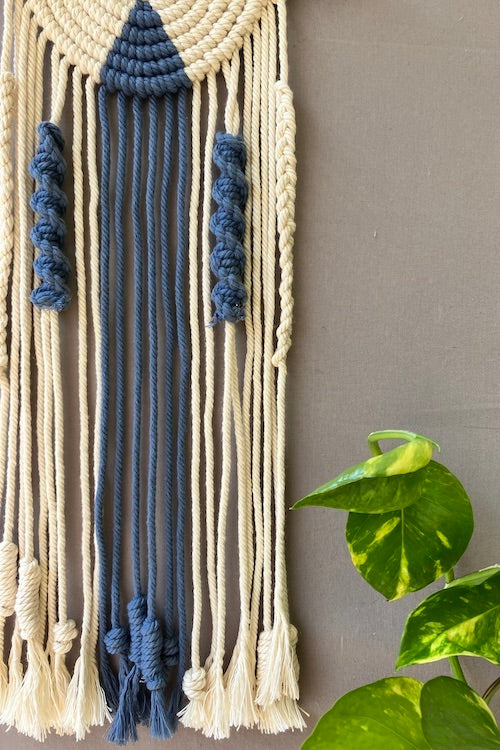 House Of Macrame 'Celeste' Handcrafted Wall-Hanging