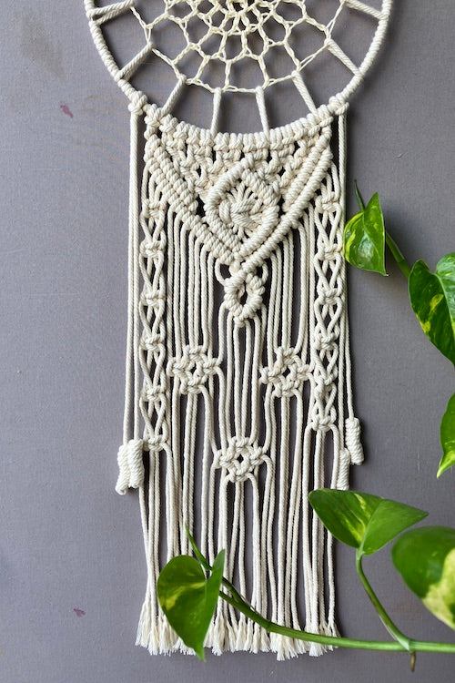 House Of Macrame "Evil Eye" Crochet Dreamcatcher