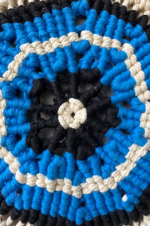 House Of Macrame 'Evil Eye' Full Ring Handcrafted Dream-Catcher