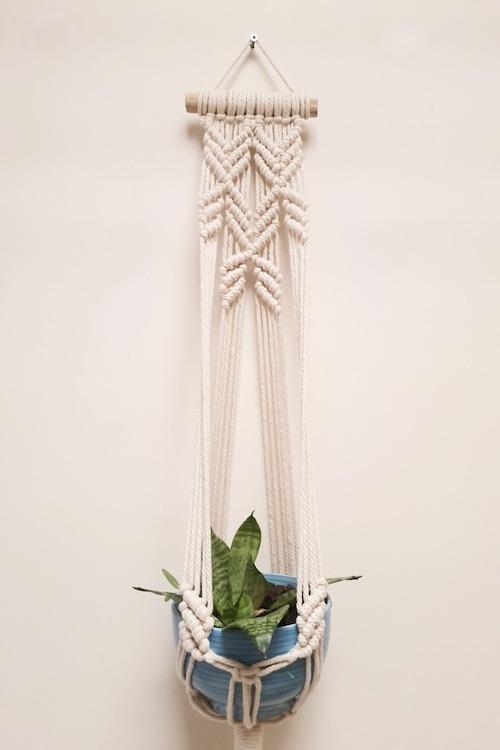House of Macrame Blooming Flower Plant-Hanger