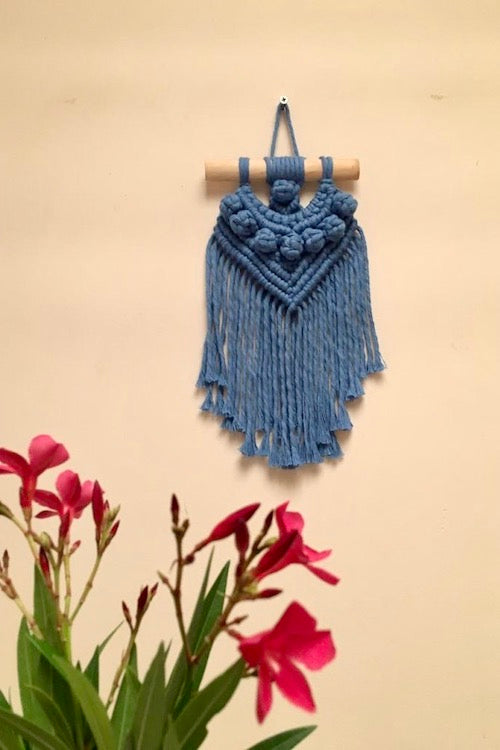 House of Macrame Berry-me-knot Wall Hanging - Small