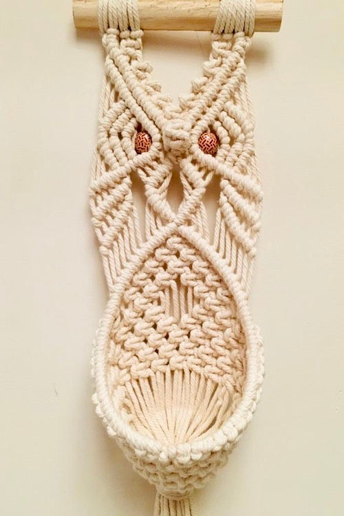 "House of Macrame" Owl Plant Hanger