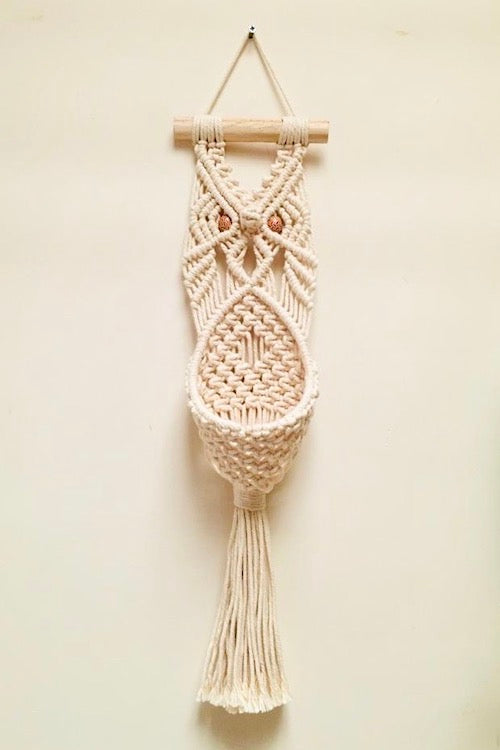 "House of Macrame" Owl Plant Hanger