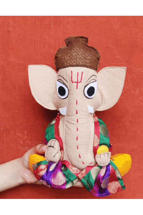 "Svatanya" Handcrafted Eco-Friendly Ganesha & Laxmi Figurine