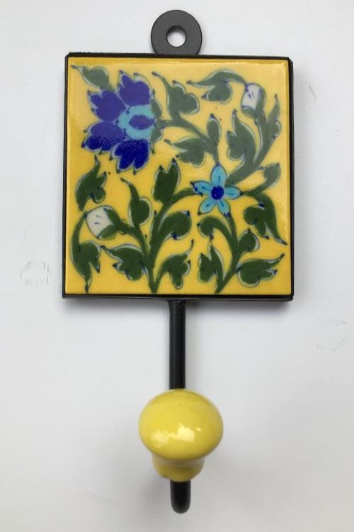 Blue Pottery Handcrafted Hook-113