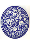 Blue Pottery Handcrafted Plate-95